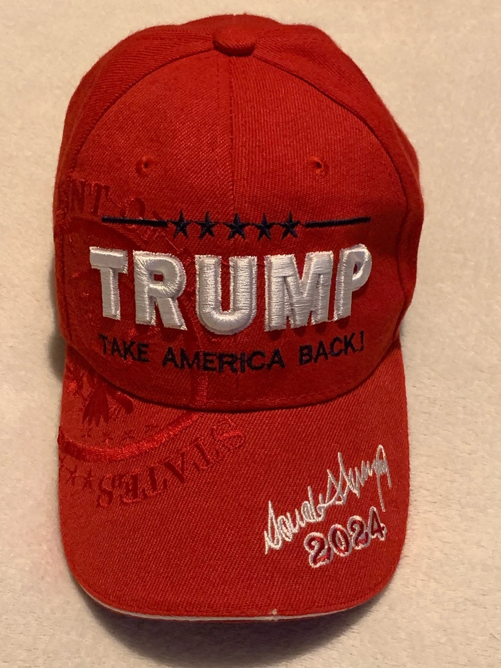 Donald Trump 2024 Take America Back hat